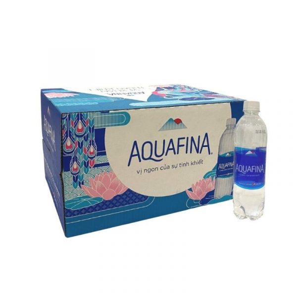 Thùng nước suối Aquafina 500ml - Giao nước hải nam