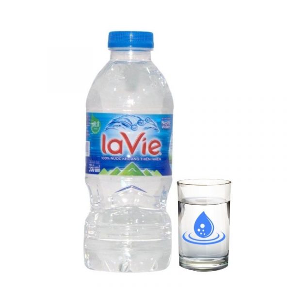 Thùng nước khoáng Lavie 350ml thùng 24 chai - Giao Nước Hải Nam